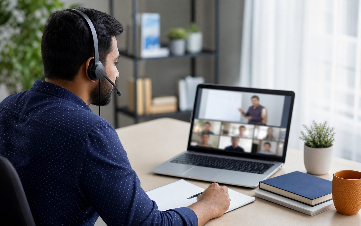 Live Training mit Trainer und Teilnehmenden